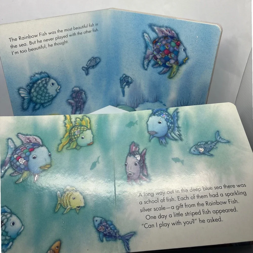 The Rainbow Fish and Rainbow Fish to‎ the Rescue Board Books by Marcus Pfister